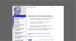 Desktop Screenshot of anaesthesie-info.ch